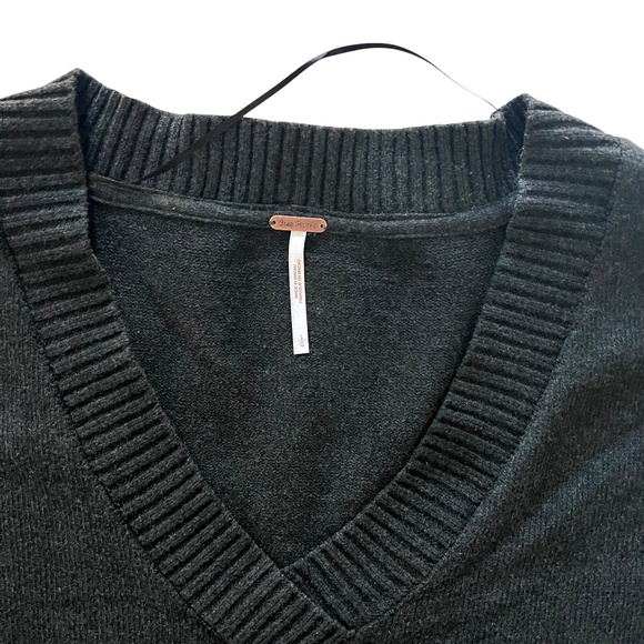 NWT Free People Orion A Line Tunic in Carbon L - Picture 8 of 10